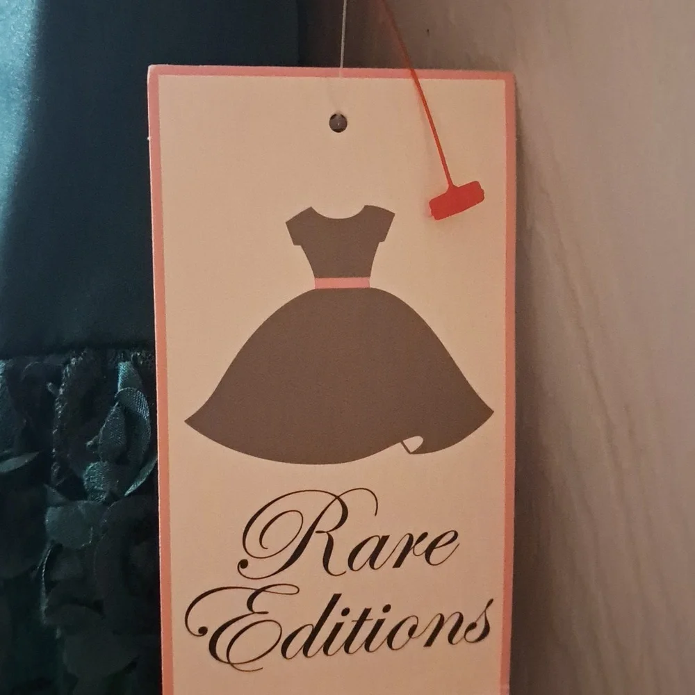 NWT Girls Emerald Green Special Occasion Christmas Party Dress - Picture 2 of 3